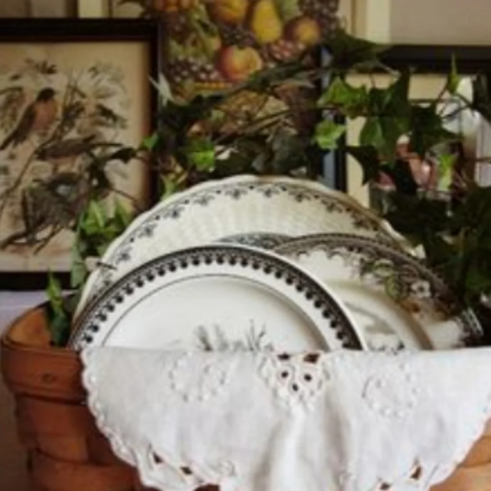 Basket Hand Woven Basket Handcrafted Basket French Countryside Farmhouse Cottage